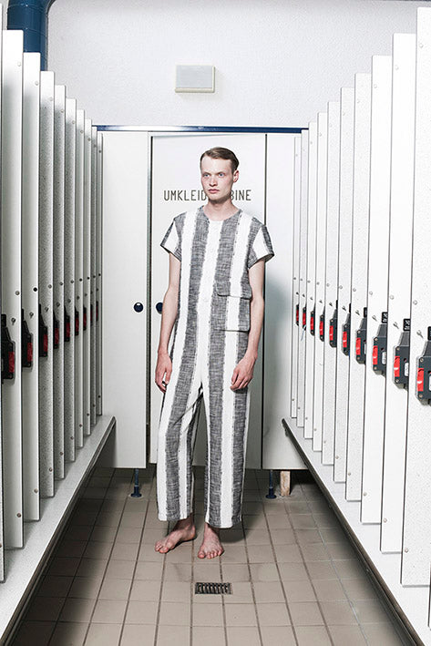 Striped Jumpsuit