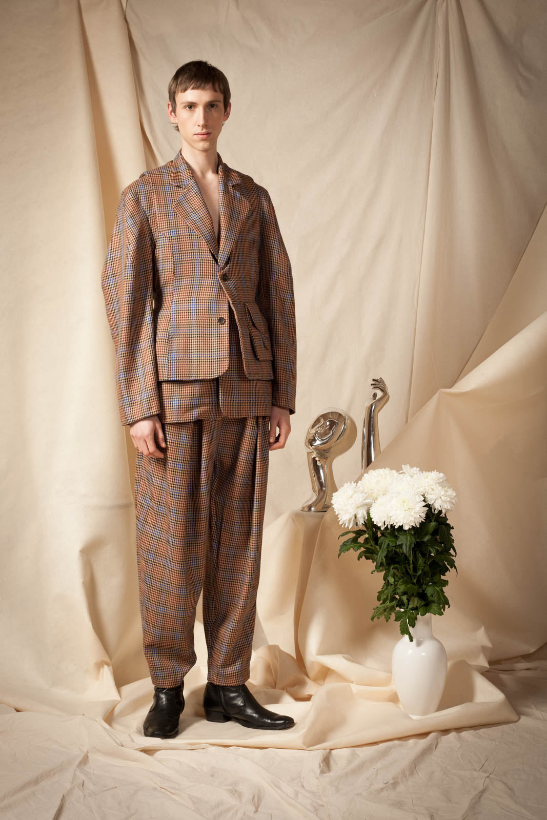 Checked Trousers