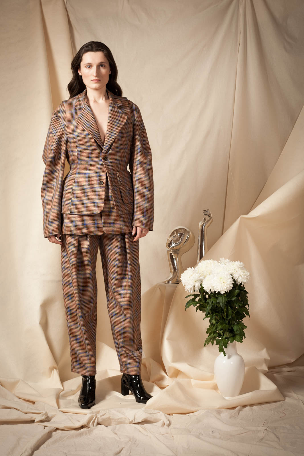 Checked Trousers
