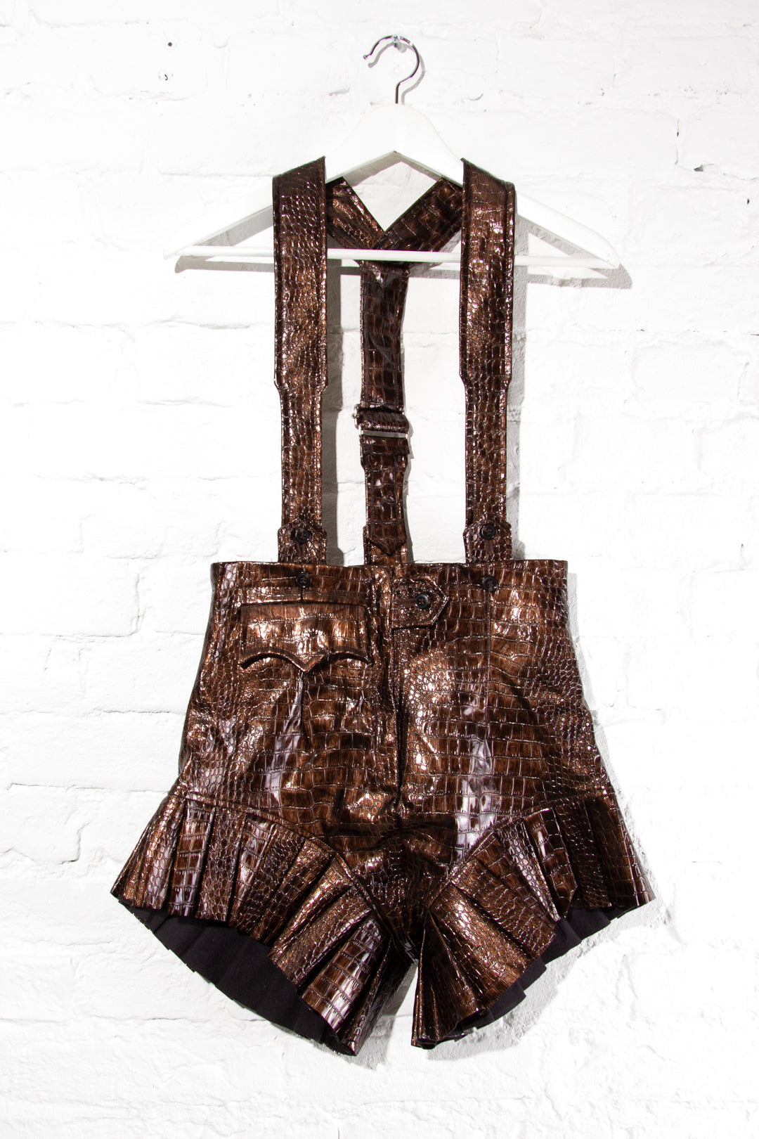 Croc Ruffle Hotpants